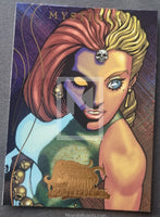 2008-Upper-Deck-Marvel-Masterpieces-Insert-Trading-Card-Fleer-Marvel-Heroines-MH5-of-9-Mystique-Front