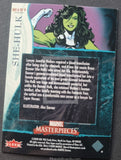 2008-Upper-Deck-Marvel-Masterpieces-Insert-Trading-Card-Fleer-Marvel-Heroines-MH6-of-9-She-Hulk-Back