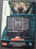 2008-Upper-Deck-Marvel-Masterpieces-Insert-Trading-Card-Fleer-Marvel-Heroines-MH9-of-9-Storm-Back