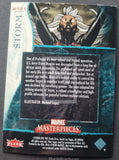 2008-Upper-Deck-Marvel-Masterpieces-Insert-Trading-Card-Fleer-Marvel-Heroines-MH9-of-9-Storm-Back