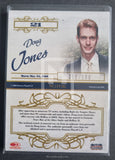 2008 Donruss Americana Celebrity Cuts Trading Card Century Materials 21 Doug Jones 50/100 Back