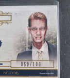 2008 Donruss Americana Celebrity Cuts Trading Card Century Materials 21 Doug Jones 50/100 Number