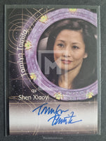 2008 Rittenhouse Archives Stargate SG1 Season 10 Autograph Trading Card A106 Tamlyn Tomita as Shen Xiaoyi Front