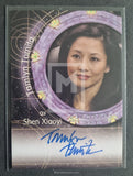 2008 Rittenhouse Archives Stargate SG1 Season 10 Autograph Trading Card A106 Tamlyn Tomita as Shen Xiaoyi Front