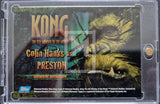 2008 Topps King Kong Colin Hanks as Preston Autograph Trading Card Back