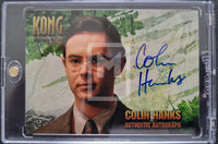 2008 Topps King Kong Colin Hanks as Preston Autograph Trading Card Front