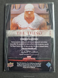 2008 Upper Deck Marvel Masterpieces Set 2 Fantastic Four Memorabilia Trading Card FF4 The Thing Back