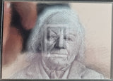 2008_Topps_LOTR-Lord_Of_The_Rings_Masterpieces_2_Alan_Lee_Silver_Foil_Art_Insert_Trading-Card-_9of9_Bilbo_Front