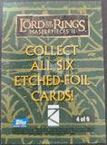 2008_Topps_LOTR-Lord_Of_The_Rings_Masterpieces_2_Russ_Walks_Etched_Foil_Puzzle_Insert_Trading-Card-_4of6_Gandalf_Hobbits_Back