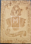 2009-Artbox-Harry-Potter-And-The-Half-Blood-Prince-Collectors-Update-Insert-Trading-Card-Box-Topper-Loader-BT1-Wood-Severus-Snape-Front