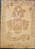 2009-Artbox-Harry-Potter-And-The-Half-Blood-Prince-Collectors-Update-Insert-Trading-Card-Box-Topper-Loader-BT1-Wood-Severus-Snape-Front