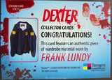 2009-Breygent-Marketing-Dexter-Season-1-One-Costume-Trading-Card-DC11-Frank-Lundy-Back