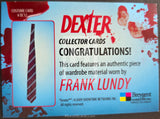 2009-Breygent-Marketing-Dexter-Season-1-One-Costume-Trading-Card-DC12-Frank-Lundy-Back