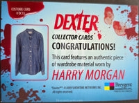 2009-Breygent-Marketing-Dexter-Season-1-One-Costume-Trading-Card-DC13-Harry-Morgan-Back