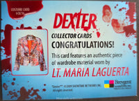 2009-Breygent-Marketing-Dexter-Season-1-One-Costume-Trading-Card-DC16-Lt-Maria-Laguerta-Swatch-Variant