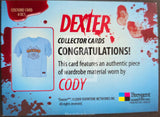 2009-Breygent-Marketing-Dexter-Season-1-One-Costume-Trading-Card-DC5-Cody-Back
