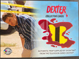 2009-Breygent-Marketing-Dexter-Season-1-One-Prop-Trading-Card-DCP3-Crime-Scene-Tape-Front