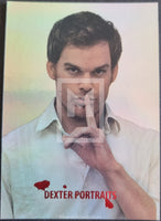 2009 Dexter Collector Cards Season 1 Insert Trading Card: Dexter Portraits: San Diego Comic Con SDCC Exclusive Red Foil DT1 - DT4 - You Pick