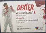 2009 Dexter Collector Cards Season 1 Insert Trading Card: Dexter Portraits: San Diego Comic Con SDCC Exclusive Red Foil DT1 - DT4 - You Pick