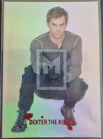 2009-Breygent-Marketing-Dexter-Season-One-1-Insert-Trading-Card-Dexter-The-Killer-DK5-SDCC-San-Diego-Comic-Con-Red-Foil-Front