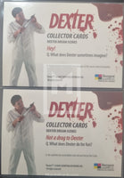 2009-Breygent-Marketing-Dexter-Season-One-1-Insert-Trading-Card-Dexters-Dream-Scenes-DS1-DS2-Set-Back