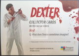 2009-Breygent-Marketing-Dexter-Season-One-1-Insert-Trading-Card-Dexters-Behind-The-Scenes-DS2-SDCC-San-Diego-Comic-Con-Red-Foil-Back