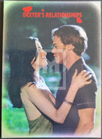 2009-Breygent-Marketing-Dexter-Season-One-1-Insert-Trading-Card-Dexters-Relationships-DR4-SDCC-San-Diego-Comic-Con-Red-Foil-Front