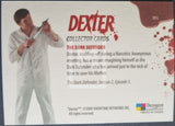 2009-Breygent-Marketing-Dexter-Season-One-1-Insert-Trading-Card-The-Dark-Defender-DD3-SDCC-San-Diego-Comic-Con-Red-Foil-Back