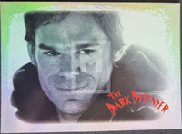 2009-Breygent-Marketing-Dexter-Season-One-1-Insert-Trading-Card-The-Dark-Defender-DD3-SDCC-San-Diego-Comic-Con-Red-Foil-Front