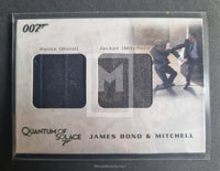 2009 Rittenhouse Archives James Bond Archives Dual Costume Trading Card QC15 Pants 105/850 Front