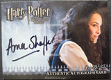 Autograph card from 'Harry Potter and the Half-Blood Prince' featuring a character with a signature.