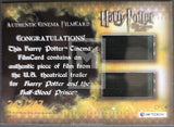 2009 Artbox Harry Potter and the Half-Blood Prince Update: Cinema Film Cell Trading Card CFC4 241/247