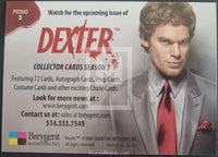 2010-Breygent-Marketing-Dexter-Season-Three-3-Promo-Trading-Card-Promo-3-Back