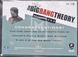 2012-Cryptozoic-Big-Bang-Theory-Season-3_4-Wardrobe-Trading-Card-M-18-Howard-Shirt-Back