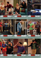 2012 Big Bang Theory Season 3 & 4 Base Trading Card Set - 72 cards