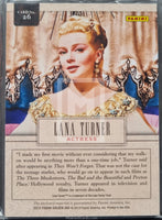 2013-Panini-Golden-Age-Baseball-Insert-Trading-Card-Memorabilia-No-26-Lana-Turner-Back