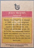 2013-Topps-75th-Anniversary-Autograph-Trading-Card-Rambo-Julia-Nickson-Back