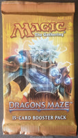 2013 Wizard of the Coast WOTC Magic The Gathering Dargons Maze Trading Card Pack Art Set Front