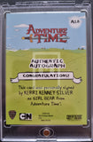 2014 Cryptozoic Adventure Time Autograph Trading Card A18 Kerri Kenney Silver Bear Back