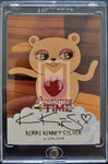 2014 Cryptozoic Adventure Time Autograph Trading Card A18 Kerri Kenney Silver Bear Front