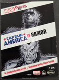 2014_Rittenhouse_archives_Marvel_Comics_Universe_2014_INsert_Trading_Card_Greatest_Battles_Captain_America_Red_Parallel_Expansion_Namor_104_Back