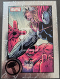 2014_Rittenhouse_archives_Marvel_Comics_Universe_2014_INsert_Trading_Card_Greatest_Battles_Thor_Expansion_Red_Hulk_99_Front