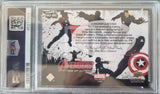 Trading card featuring Marvel's 'Avengers: Age of Ultron' with a PSA logo