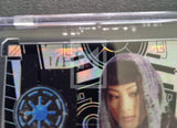 2015 Topps Star Wars High Tek Base Trading Card 49 Bai Ling as Bana Breemu Black Galactic Diffractors Parallel Form 1 Pattern 3 Rebel Alliance Hoth Tactical Screen Number