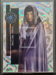 2015 Topps Star Wars High Tek Base Trading Card 49 Bana Breemu Clouds Diffractor parallel Form 1 Pattern 1 Emperors Throne Room Window Front