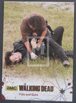 2016 Cryptozoic Entertainment The Walking Dead TWD AMC Insert Trading Card Gold Parallel 27 4/25 Front