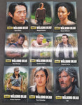 2016 Cryptozoic The Walking Dead Season 4 Part 2 Character Bios C10 to C18 Insert Trading Card Set Front
