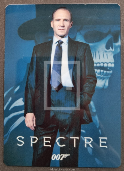 2016 Rittenhouse Archives James Bond Classics Insert Trading Card SPECTRE Metal Gallery G3 M 52/150 Front