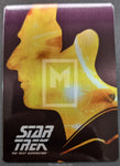 2016 Rittenhouse Archives Star Trek The Next Generation TNG Portfolio Prints Series 2 Insert Trading Card Silhouette Gallery Metal SG8 Lt Commander Data 41/100