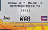 2017-Topps-Doctor-Who-Signature-Series-Autograph-Trading-Card-Green-Parallel-23-Osgood-Ingrid-Oliver-Number